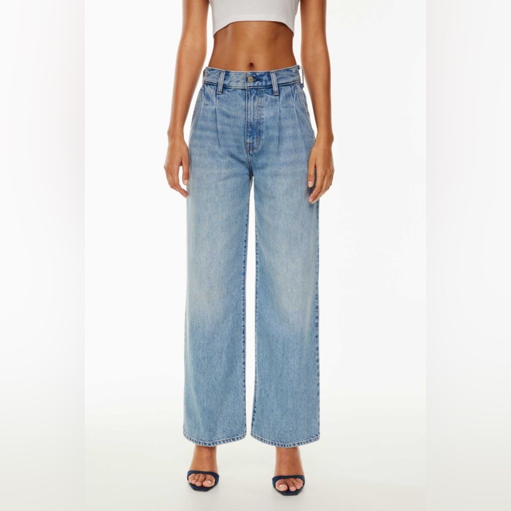 Denim Forum The Belinda Wide Leg Jeans - Picture 1 of 10